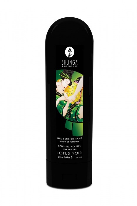 Интимный гель для пар, усиливающий наслаждение, Lotus Noir - 60 мл. - Shunga - купить с доставкой в Череповце