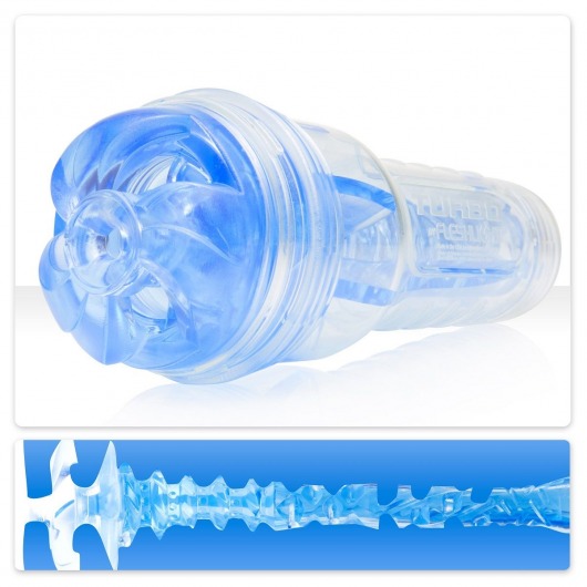 Мастурбатор Fleshlight Turbo - Trust Blue Ice - Fleshlight - в Череповце купить с доставкой