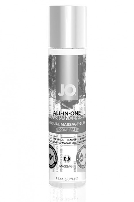 Массажный гель ALL-IN-ONE Massage Oil Sensual нейтральный - 30 мл. - System JO - купить с доставкой в Череповце