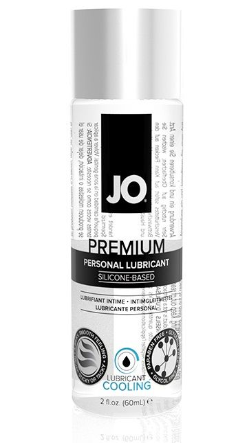 Охлаждающий лубрикант на силиконовой основе JO Personal Premium Lubricant Cooling - 60 мл. - System JO - купить с доставкой в Череповце