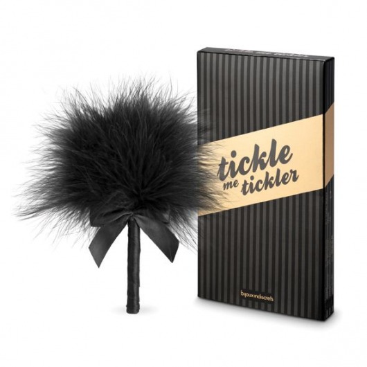 Пуховка для эротических игр Tickle Me Tickler - Bijoux Indiscrets - купить с доставкой в Череповце