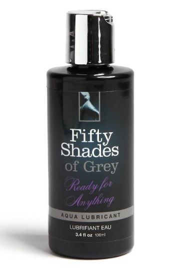 Лубрикант на водной основе Ready for Anything Aqua Lubricant - 100 мл. - Fifty Shades of Grey - купить с доставкой в Череповце