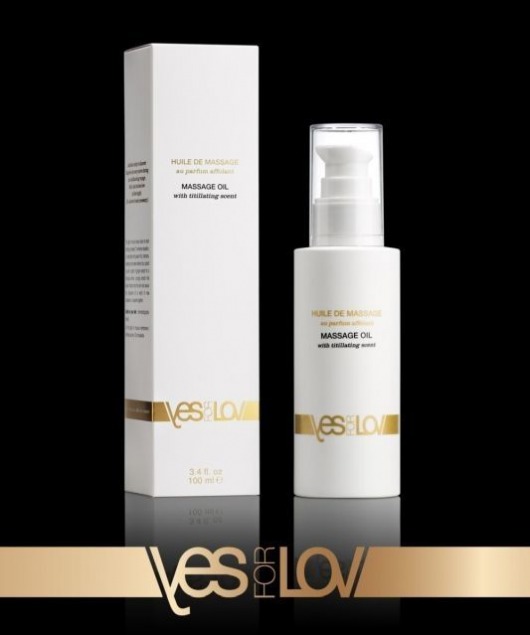 Массажное масло TITILLATING MASSAGE OIL - 100 мл. - YESforLOV - купить с доставкой в Череповце