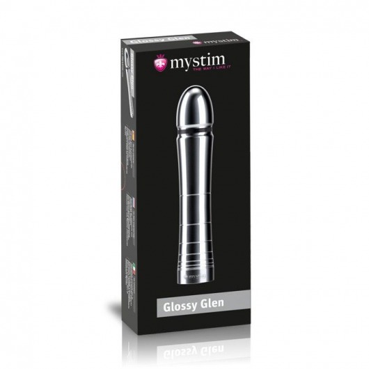 Фаллоимитатор для электростимуляции Glossy Glen Dildo - 14 см. - MyStim - купить с доставкой в Череповце