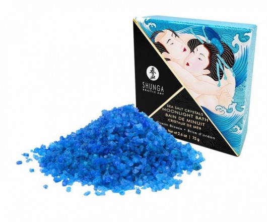 Соль для ванны Bath Salts Ocean Breeze с ароматом морской свежести - 75 гр. -  - Магазин феромонов в Череповце
