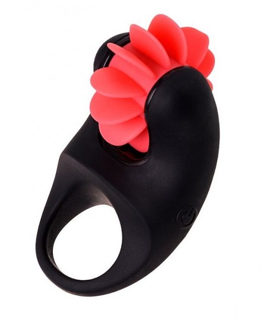 Чёрно-красное эрекционное виброкольцо Erotist - Erotist Adult Toys - в Череповце купить с доставкой