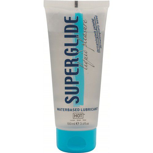 Интимная смазка на водной основе Superglide - 100 мл. - HOT - купить с доставкой в Череповце
