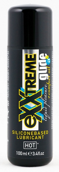 Анальная смазка на силиконовой основе Exxtreme Glide - 100 мл. - HOT - купить с доставкой в Череповце