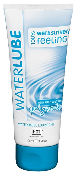 Лубрикант на основе чистой родниковой воды WaterLube - 100 мл. - HOT - купить с доставкой в Череповце
