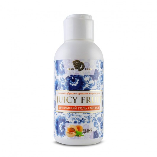 Интимный гель на водной основе JUICY FRUIT с ароматом дыни - 100 мл. - БиоМед - купить с доставкой в Череповце