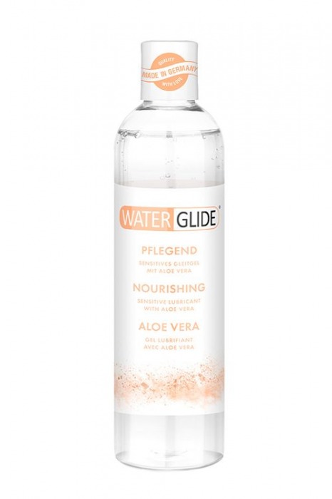 Лубрикант на водной основе с алоэ вера NOURISHING - 300 мл. - Waterglide - купить с доставкой в Череповце