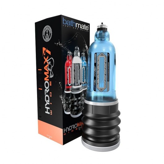 Синяя гидропомпа HydroMAX7 Wide Boy - Bathmate - в Череповце купить с доставкой