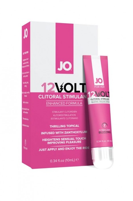 Возбуждающая сыворотка мощного действия JO Volt 12V - 10 мл. - System JO - купить с доставкой в Череповце