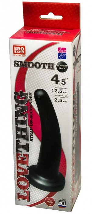Анальная насадка Smooth - 12,5 см. - LOVETOY (А-Полимер) - купить с доставкой в Череповце