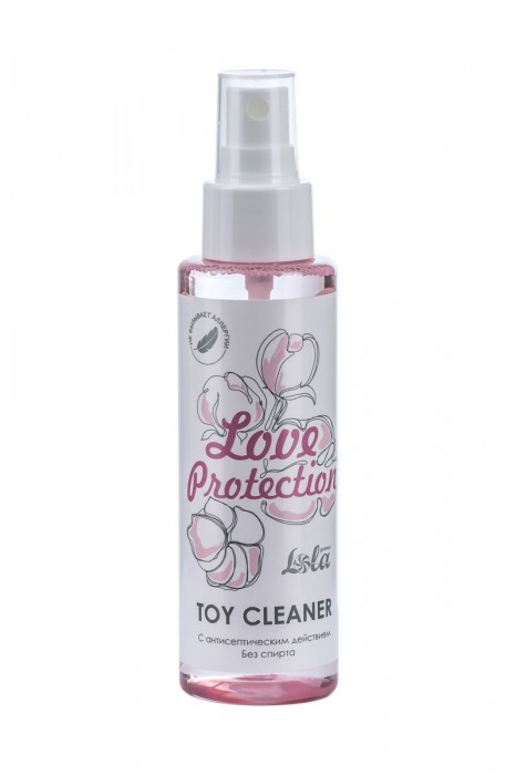 Гигиенический антисептический лосьон Toy cleaner - 110 мл. - Lola Games - купить с доставкой в Череповце